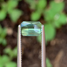 1.44ct Silky Green Opalescent Sapphire, Rectangular