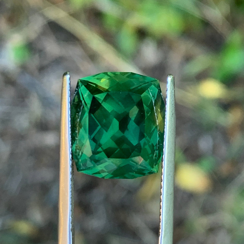 14.76ct Large Green Australian Sapphire, Cushion