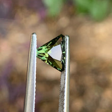 1.47ct Green Sapphire, Blocky Trillion