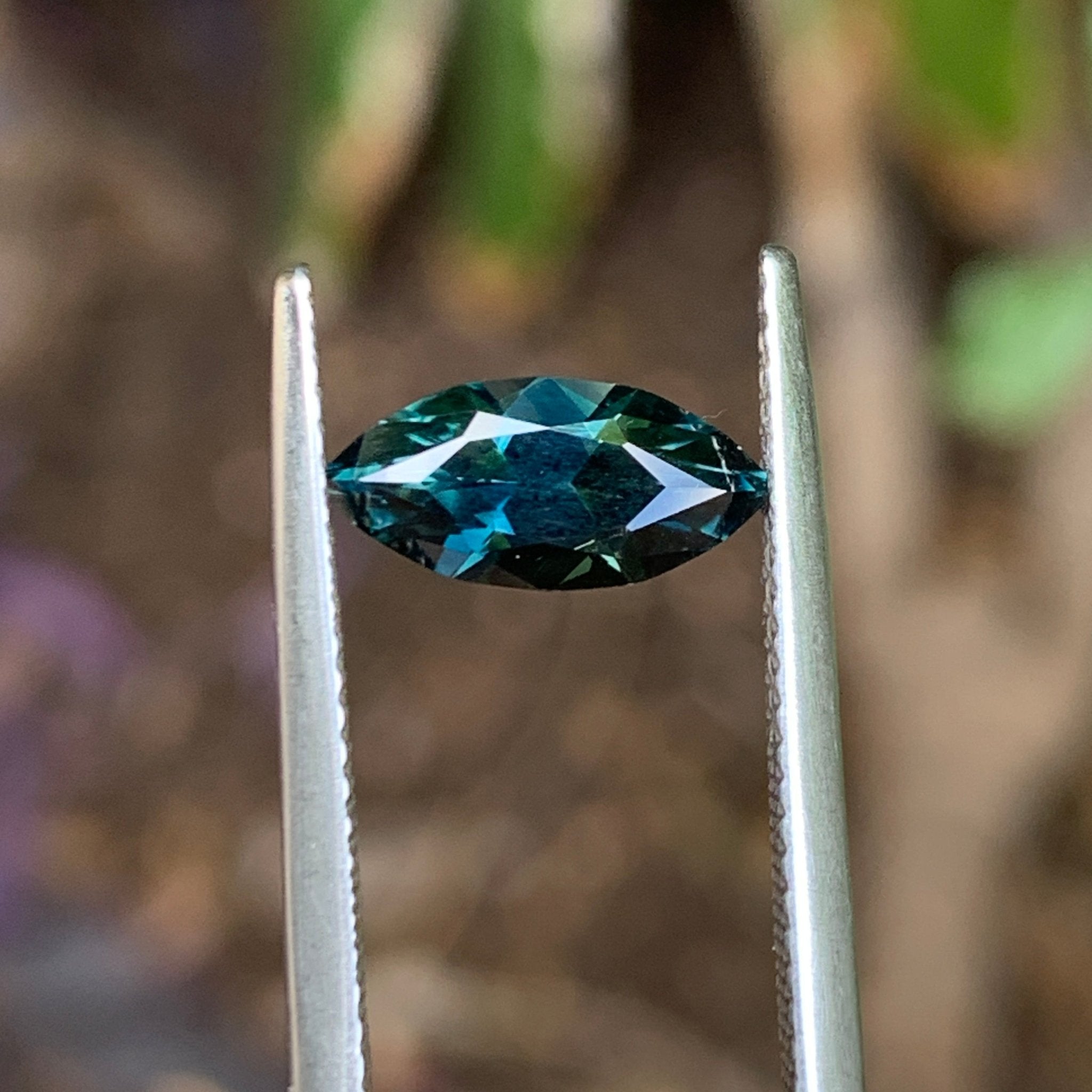 1.47ct Teal Sapphire, Marquise