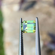 1.4ct Yellow Parti Australian Sapphire, Emerald Shape