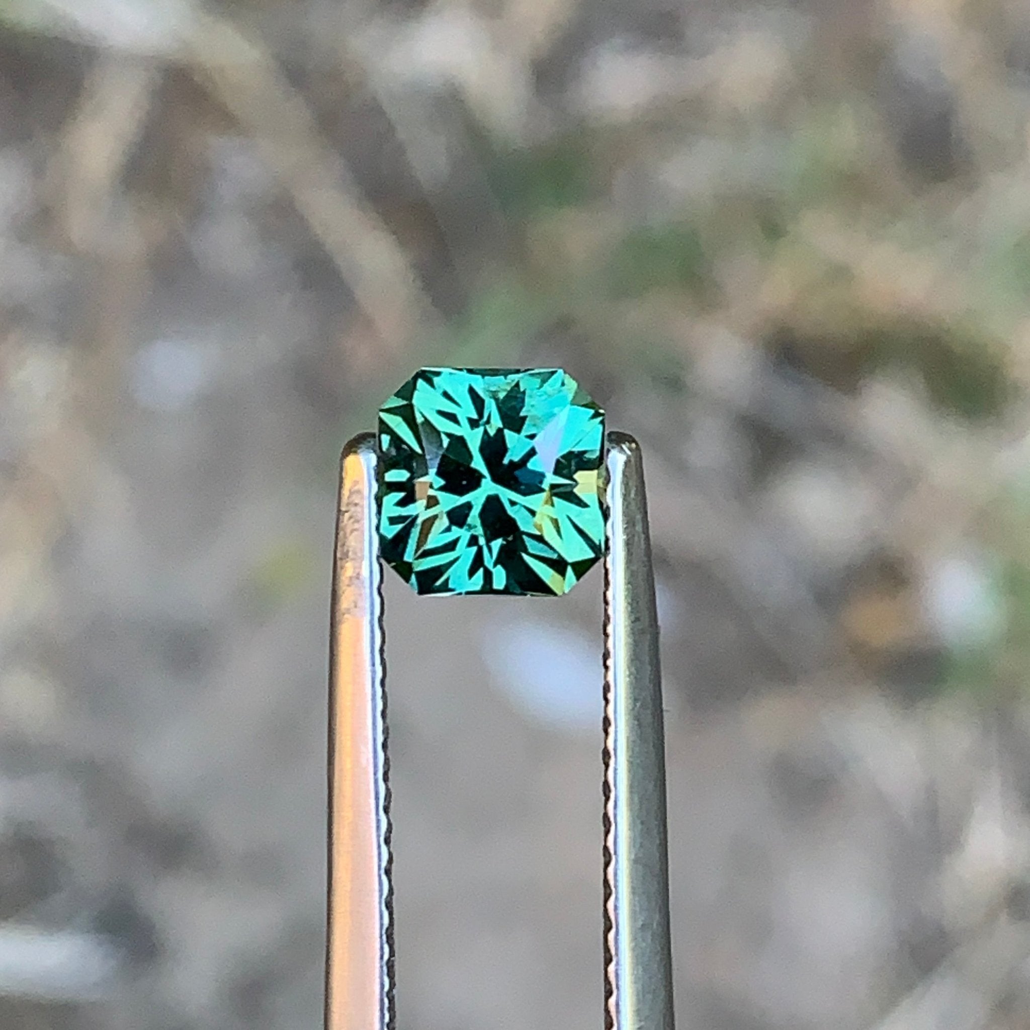 1.52ct Green Sapphire Octagon