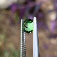 1.53ct Green Parti Sapphire, Round