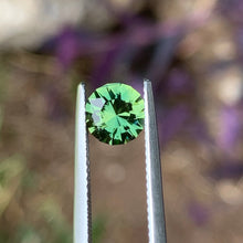 1.53ct Green Parti Sapphire, Round