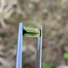 1.54ct Wattle Parti Sapphire, Long Emerald Shape