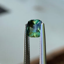 1.55ct Green Parti Sapphire, Cushion