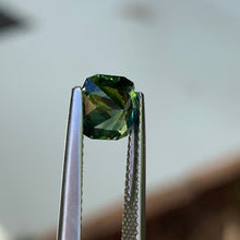 1.55ct Green Parti Sapphire, Cushion