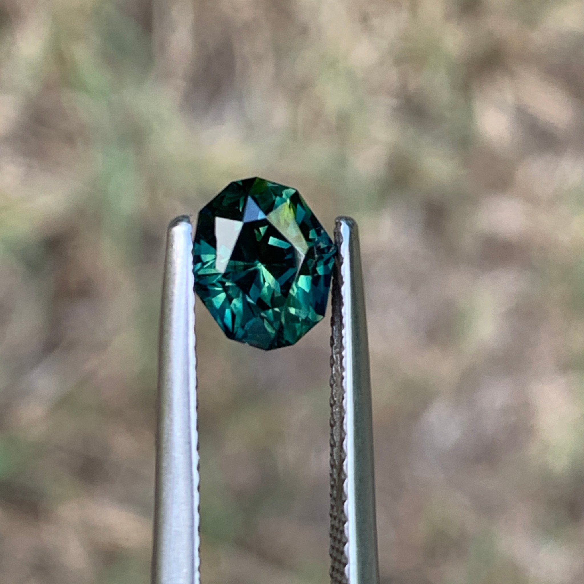 1.56ct Teal Sapphire Oval