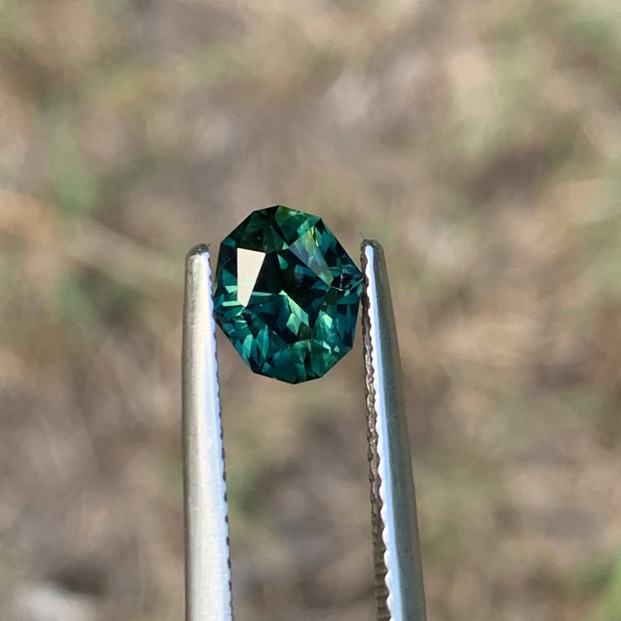 1.56ct Teal Sapphire Oval