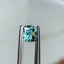 1.57ct Light Teal Sapphire, Cushion