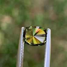 1.58ct Chartreuse Sapphire, Elongated Cushion