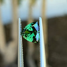 1.58ct Green Australian Sapphire, Trillion