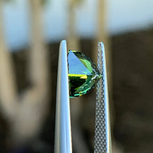 1.58ct Green Australian Sapphire, Trillion
