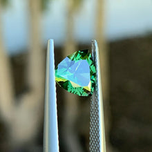 1.58ct Green Australian Sapphire, Trillion