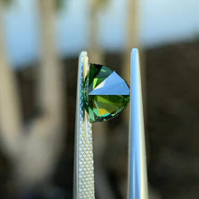 1.58ct Green Australian Sapphire, Trillion