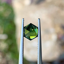 1.58ct Teal Green Australian Sapphire, Hexagon