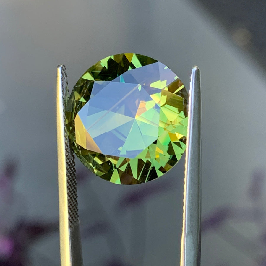 15.91ct Wattle Parti Sapphire, Round