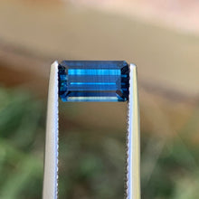 1.5ct Blue Parti Sapphire, Emerald