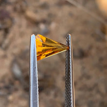 1.5ct Orange Sapphire Triangle