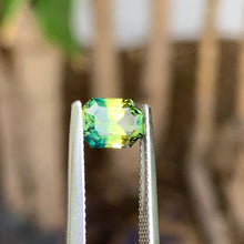 1.5ct Parti Sapphire, Emerald Shape
