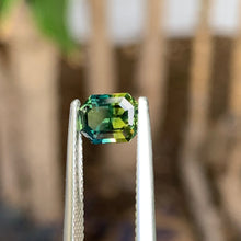 1.5ct Parti Sapphire, Emerald Shape