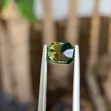1.5ct Parti Sapphire, Emerald Shape