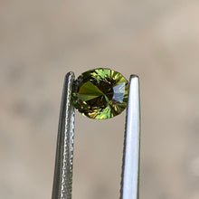1.61ct Green Parti Sapphire, Oval