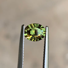 1.61ct Green Parti Sapphire, Oval