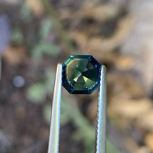 1.63ct Blue Green Parti Sapphire, Octagon