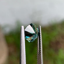 1.66ct Teal Parti Sapphire, Cushion