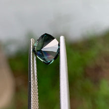 1.66ct Teal Parti Sapphire, Cushion