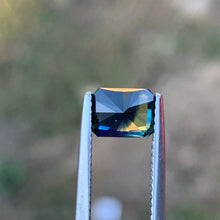 1.67ct Blue Yellow Parti Sapphire, Emerald