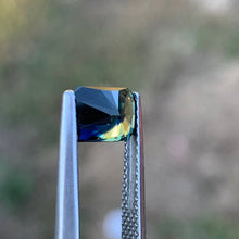 1.67ct Blue Yellow Parti Sapphire, Emerald