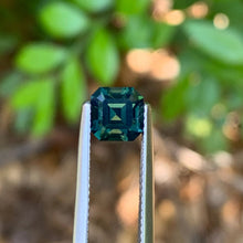 1.73ct Blue Green Sapphire Octagon