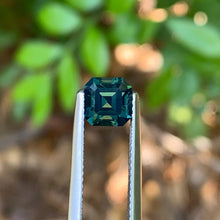 1.73ct Blue Green Sapphire Octagon