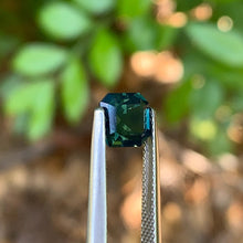 1.73ct Blue Green Sapphire Octagon