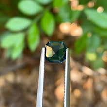 1.73ct Blue Green Sapphire Octagon