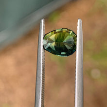 1.73ct Parti Sapphire, Egg Shape