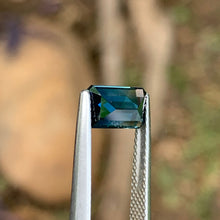 1.74ct Teal Blue Sapphire, Emerald Shape
