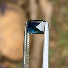 1.74ct Teal Blue Sapphire, Emerald Shape