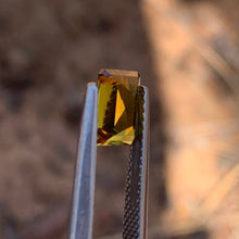1.76ct Golden Yellow Sapphire Rectangular