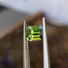 1.78ct Green Australian Sapphire, Emerald Shape