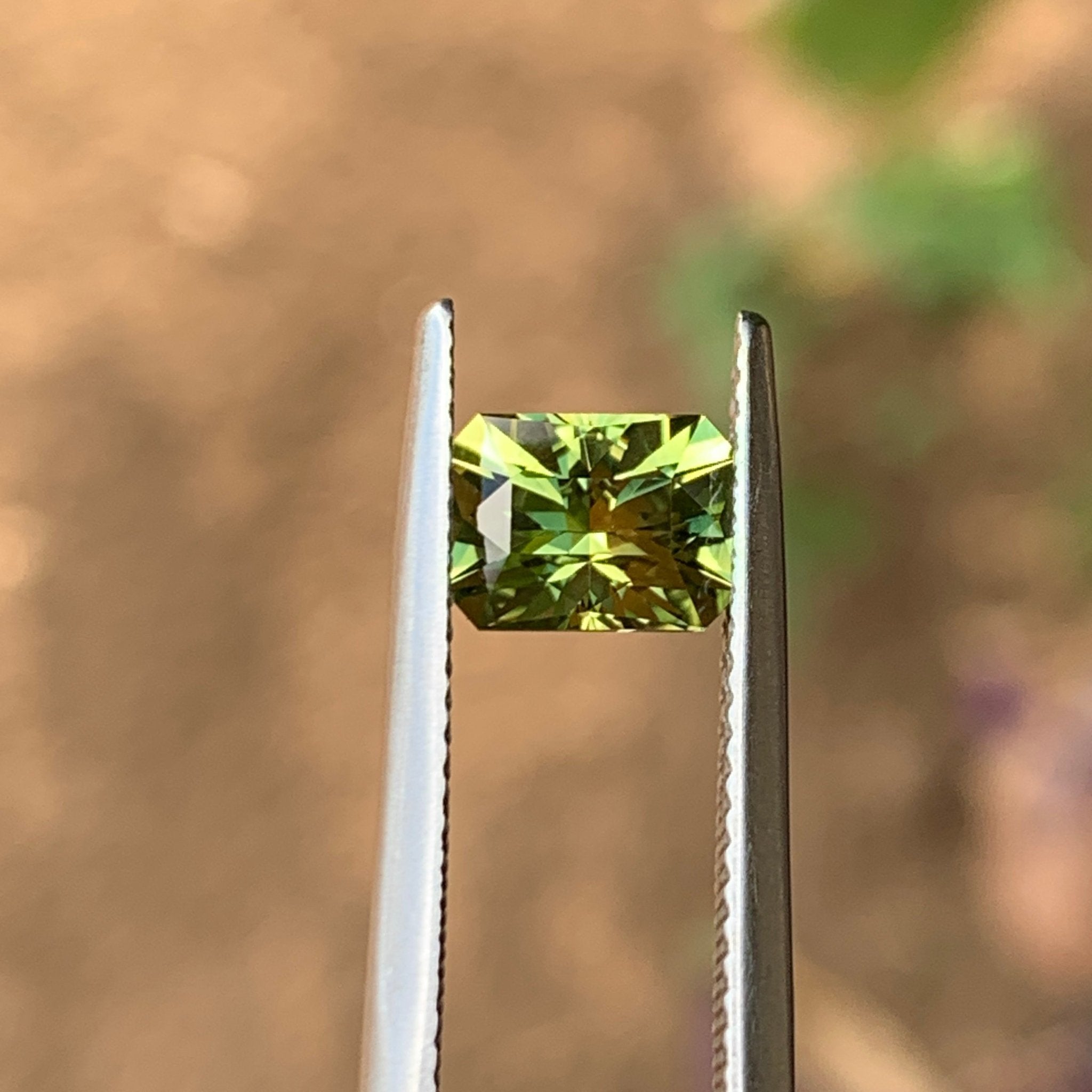1.78ct Parti Sapphire, Emerald Shape
