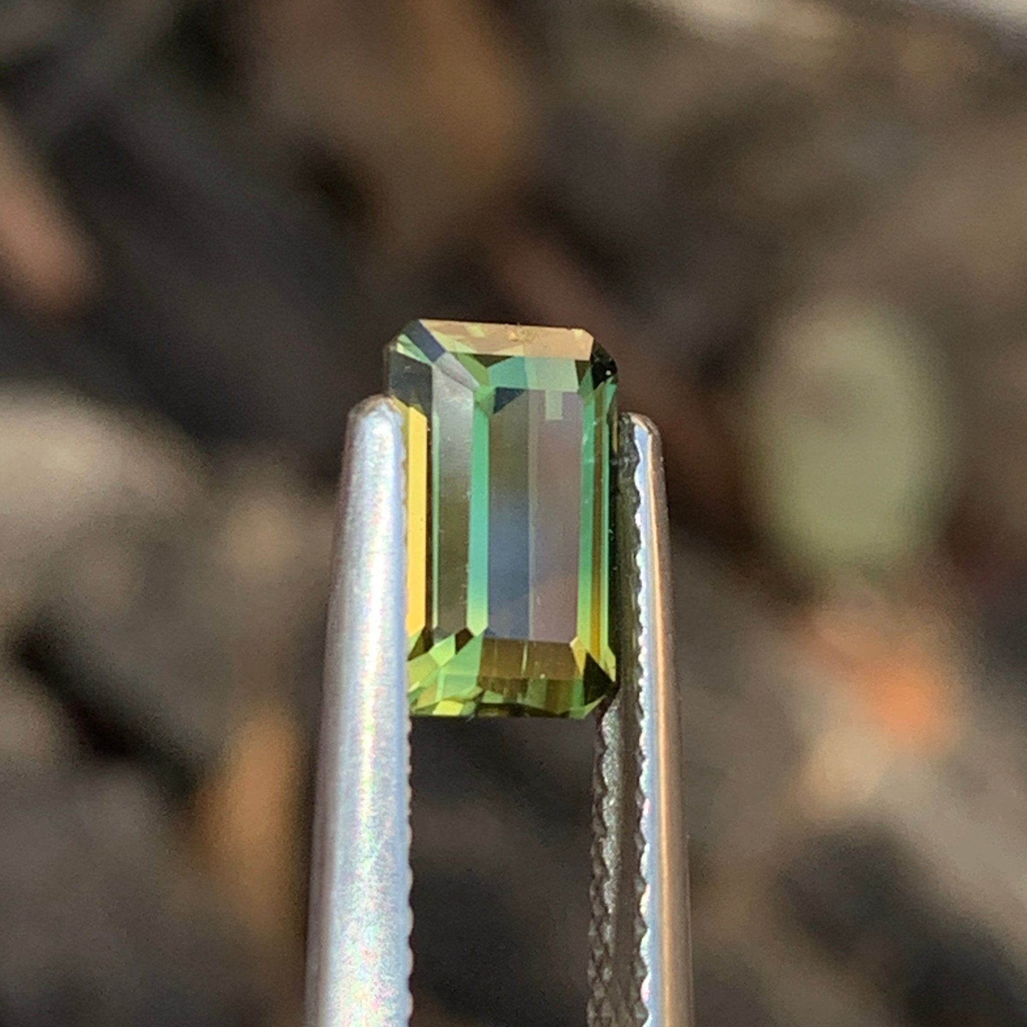 1.78ct Parti Sapphire Rectangular