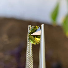 1.84ct Chartreuse Green Australian Sapphire, Cushion