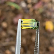 1.88ct Yellow Green Parti Sapphire Rectangular