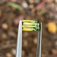 1.88ct Yellow Green Parti Sapphire Rectangular