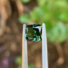 1.89ct Green Parti Sapphire, Cushion