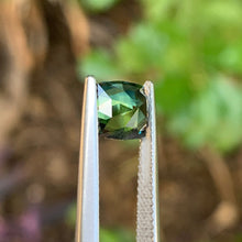 1.89ct Green Parti Sapphire, Cushion