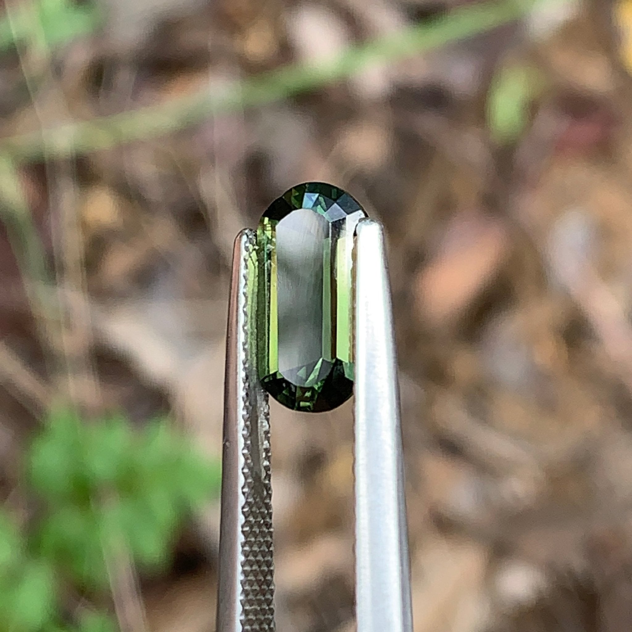 1.91ct Green Sapphire Bullet